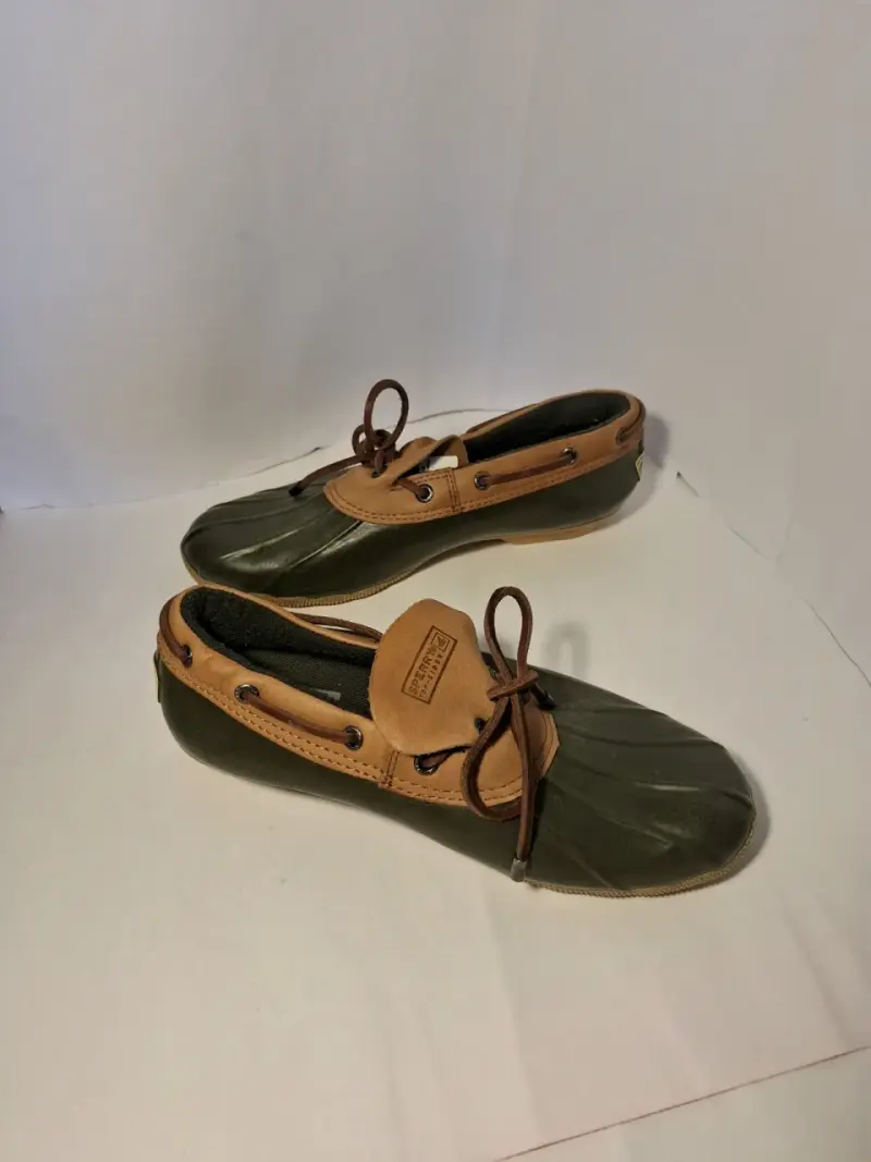 Zapatos impermeables de cuero y goma - 4