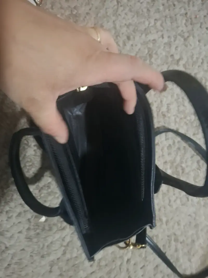 Cartera negra elegante - 2