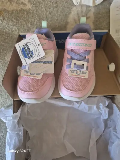 Zapatillas Skechers rosadas niñas - miniatura 1