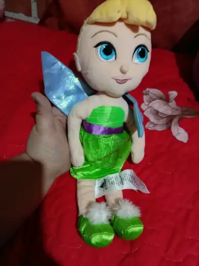 Muñeca de peluche hada verde - miniatura 1