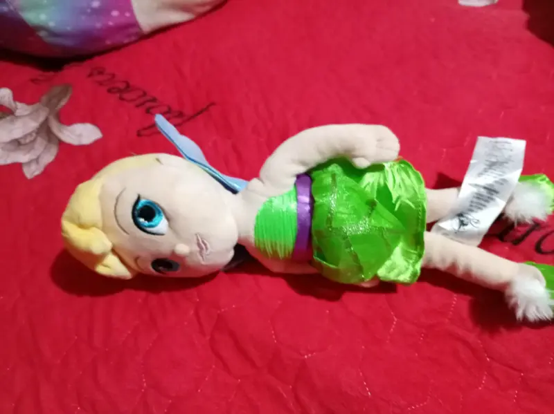 Muñeca de peluche hada verde - 2