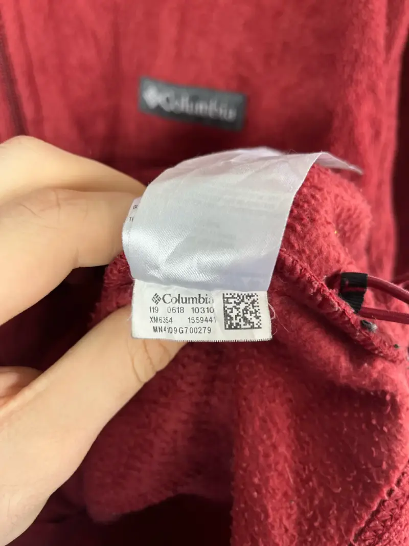 Polerón polar rojo Columbia - 5