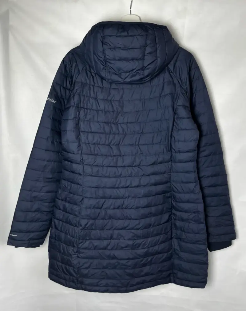 Parka azul con capucha - 4