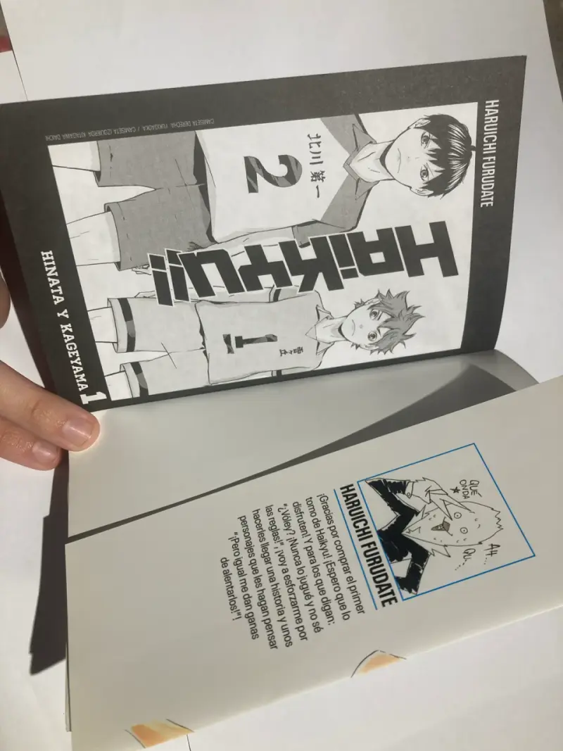 Manga Haikyuu!! Vol. 1 - 3