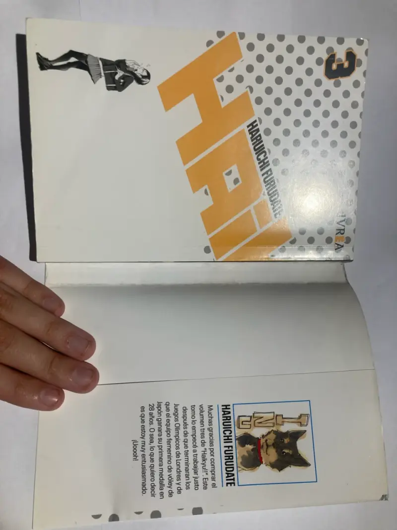 Manga Haikyuu Volumen 3 - 4