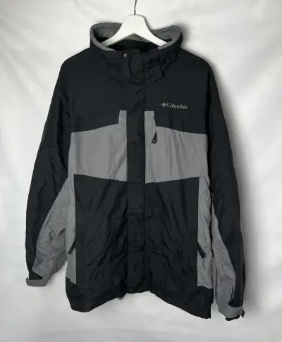 Chaqueta Columbia negra y gris - miniatura 1