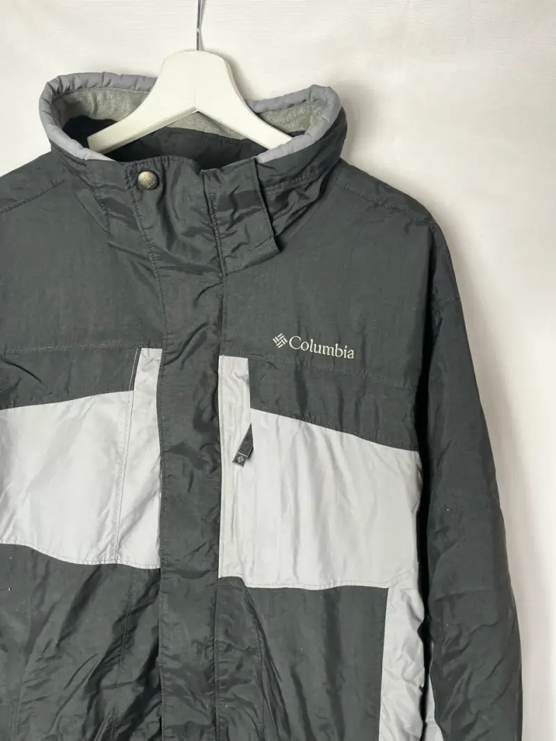 Chaqueta Columbia negra y gris - 2