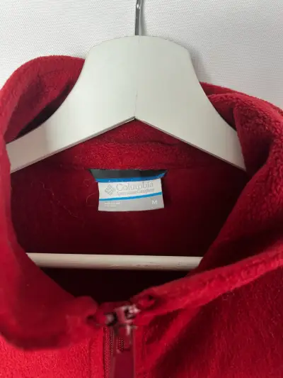Chaqueta polar roja Columbia - miniatura 4