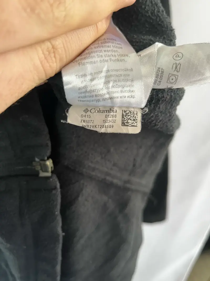 Chaqueta polar negra Columbia - 4