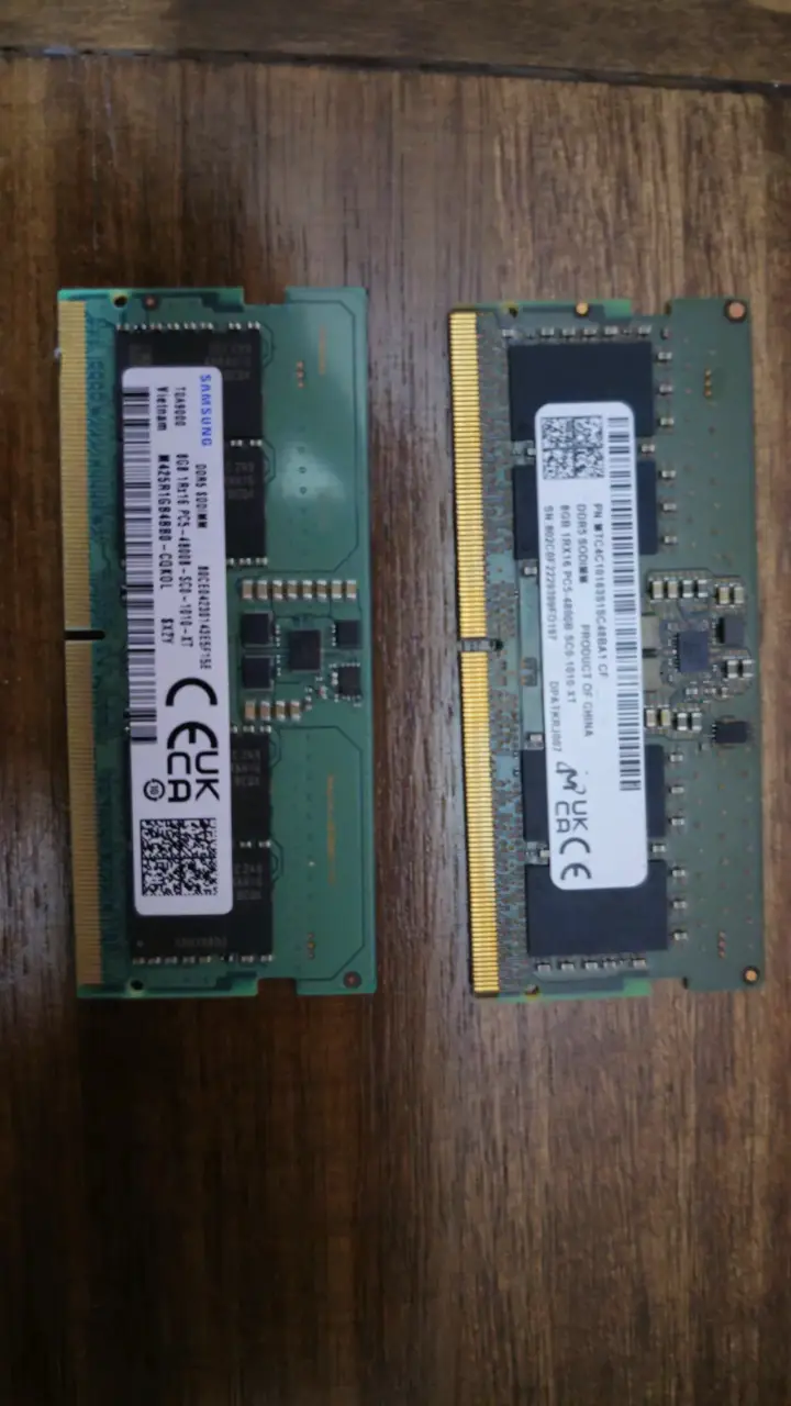 Memorias RAM DDR5 8GB 4800MHZ - 2