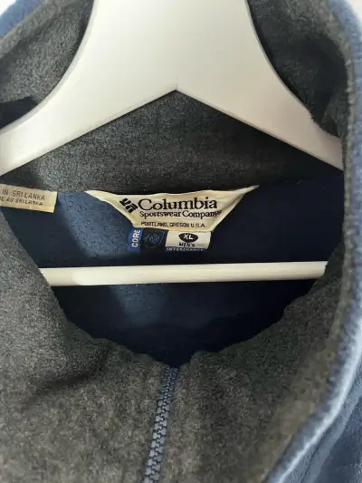 Chaqueta polar azul Columbia - miniatura 4