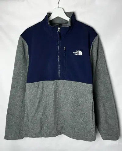 Polerón The North Face azul y gris - miniatura 1