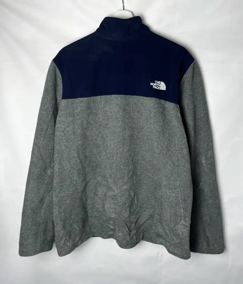 Polerón The North Face azul y gris - 3