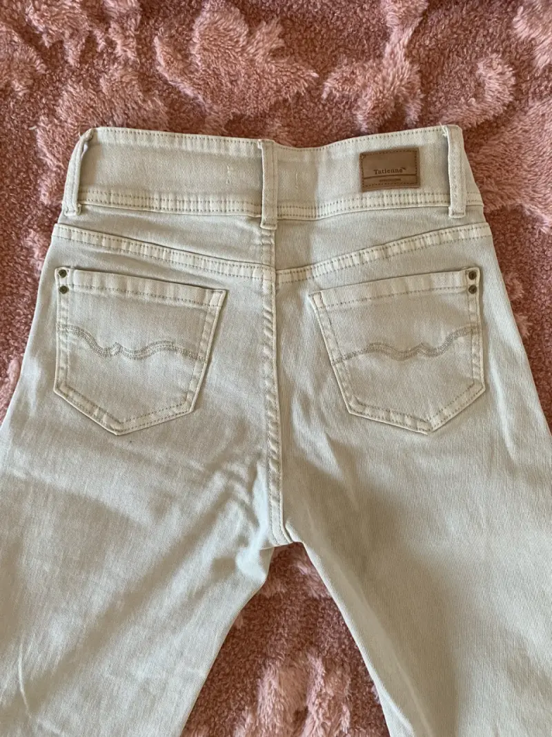 Jeans Tatianne beige mujer - 2
