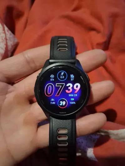 Reloj inteligente Garmin negro - miniatura 1
