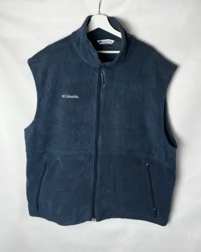 Chaleco polar Columbia azul - miniatura 1
