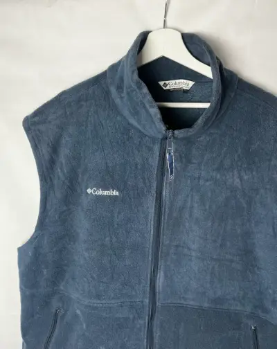Chaleco polar Columbia azul - miniatura 2