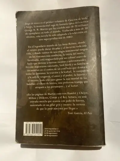 Libro Juego de Tronos Tapa Blanda DEBOLSILLO - miniatura 2