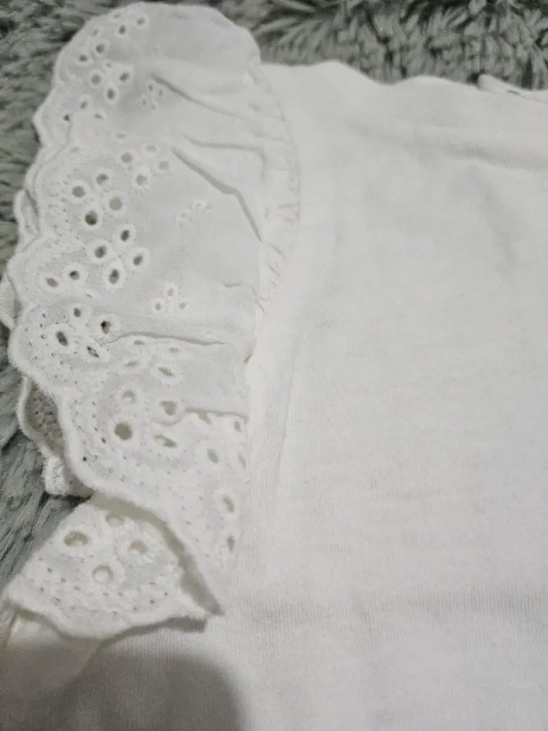 Conjunto infantil blanco y azul - 4