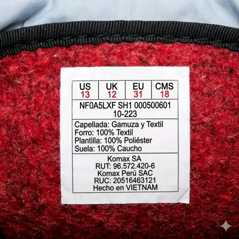 Botas The North Face gris y negro - 3