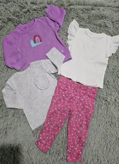 Conjunto niña primaveral - miniatura 1