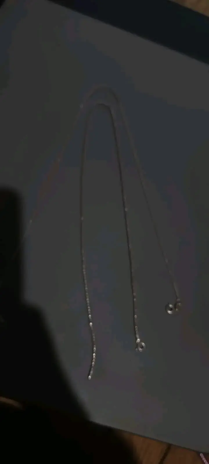 Cadena de plata elegante - 2