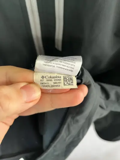 Chaqueta Columbia negra - miniatura 5