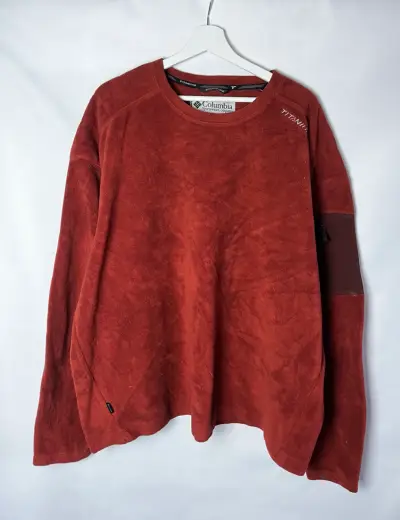 Sweater rojo Columbia Titanium - miniatura 1
