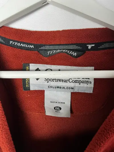 Sweater rojo Columbia Titanium - miniatura 4