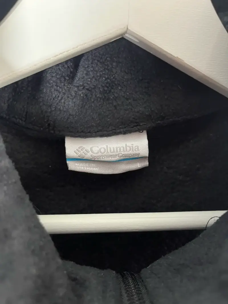 Chaleco polar Columbia negro - 3