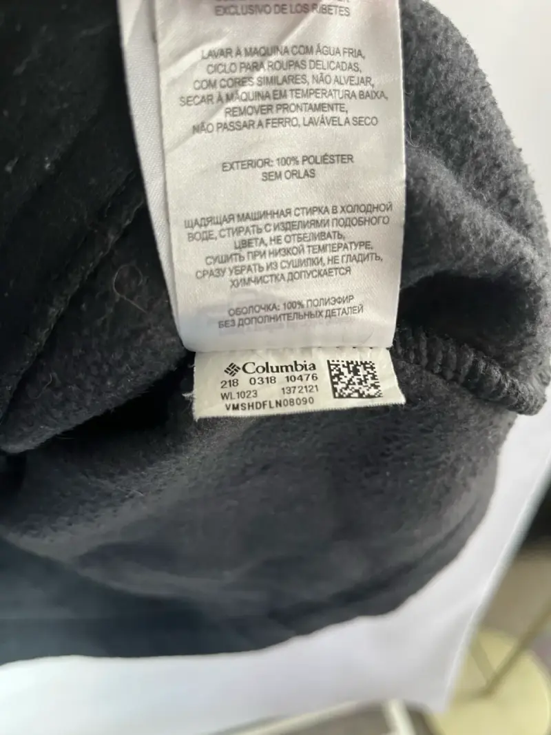 Chaleco polar Columbia negro - 4