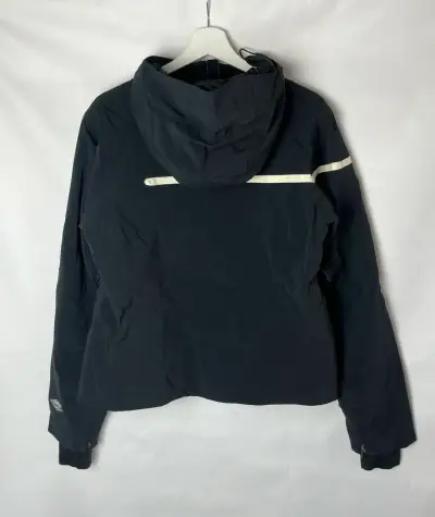 Chaqueta negra Columbia con capucha - miniatura 4