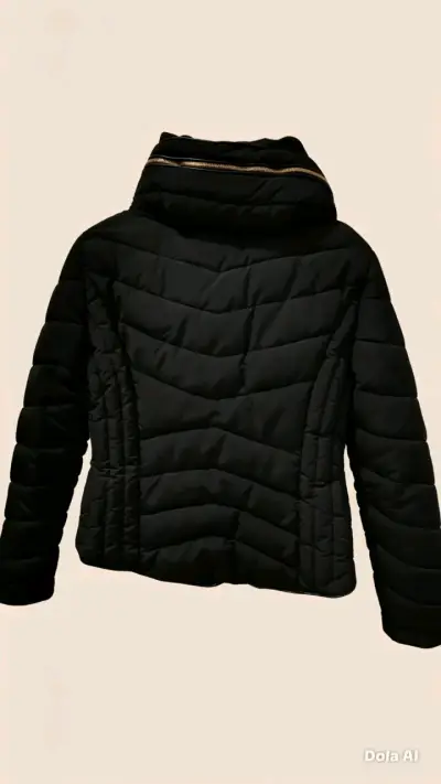 Chaqueta acolchada negra - miniatura 2