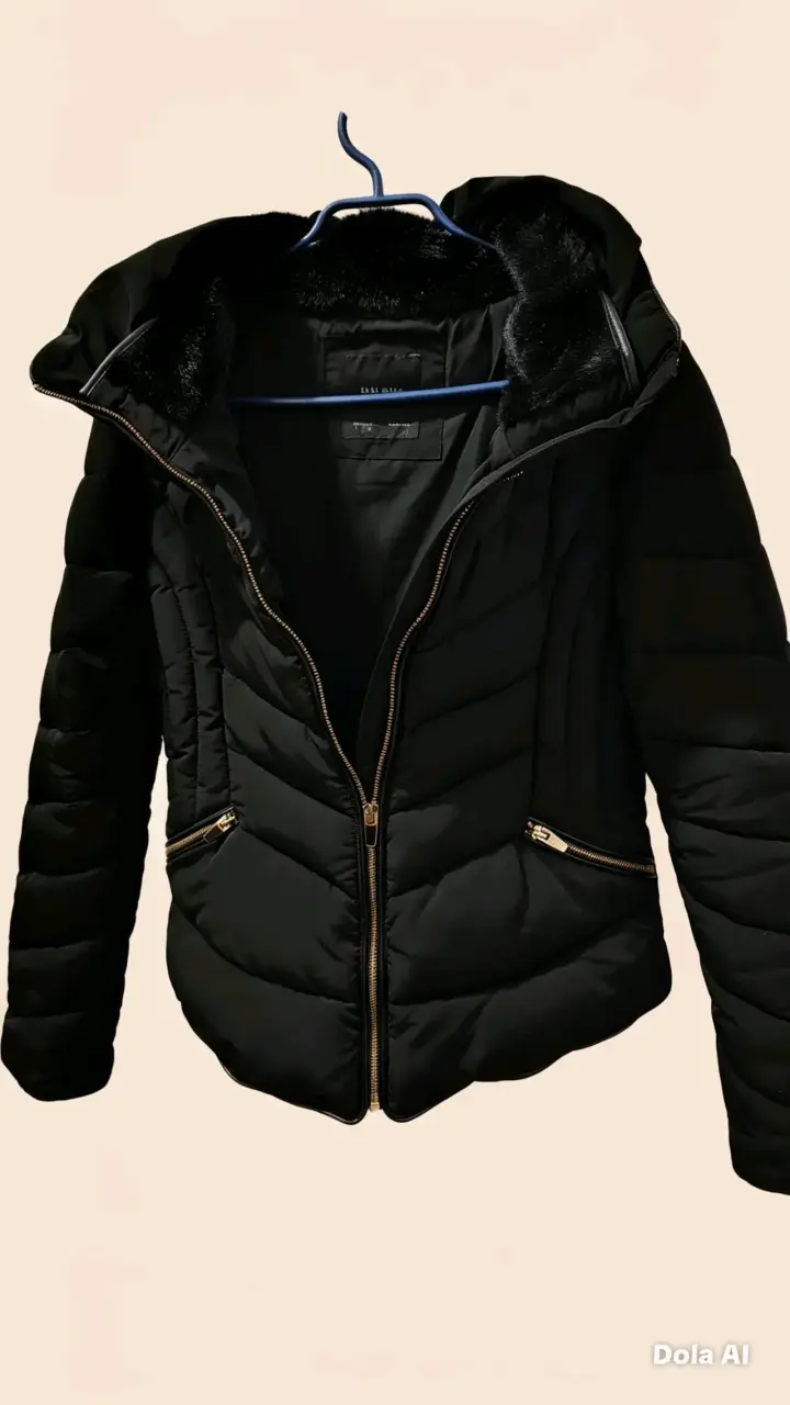 Chaqueta acolchada negra - 3
