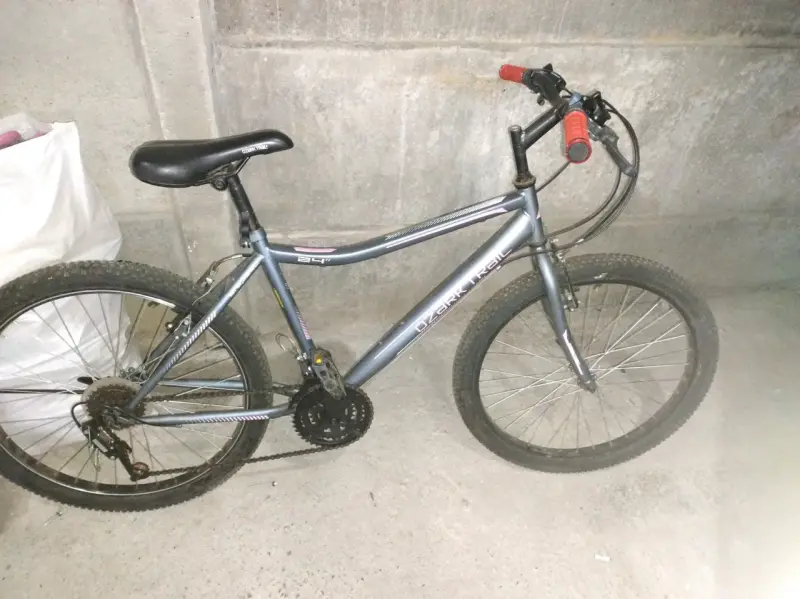 Bicicleta montaña 24'' gris - 1