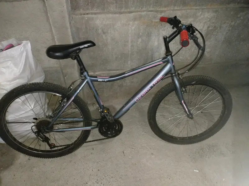 Bicicleta montaña 24'' gris - 2