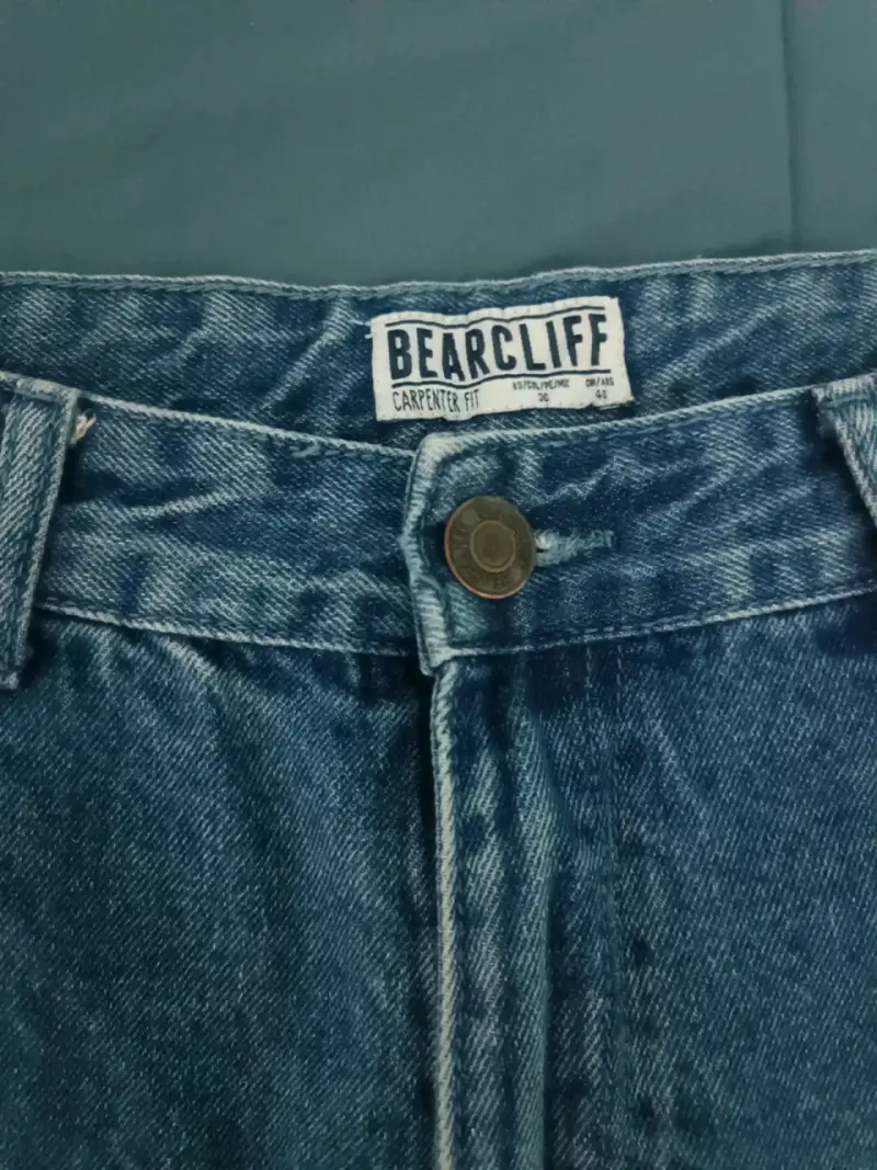 Jeans clásicos azul denim - 2