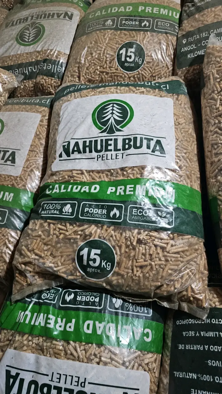 Pellets de madera Nahuelbuta 15kg - 1