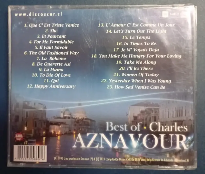 CD Best Of Charles Aznavour - 2