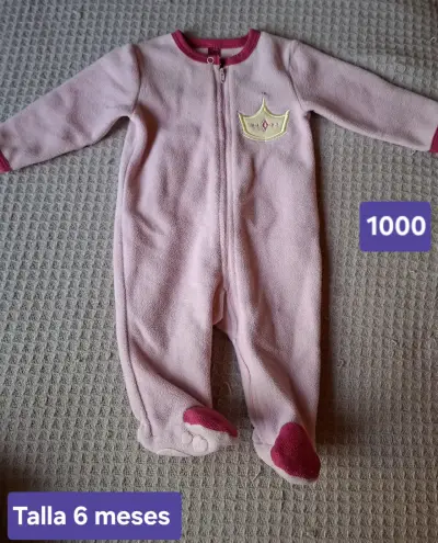 Enterito bebé Disney rosado 6M - miniatura 3