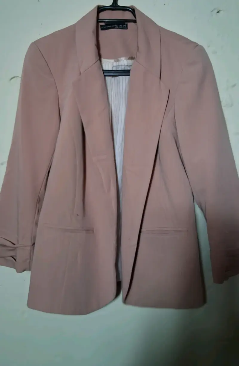 Blazer rosa elegante - 2