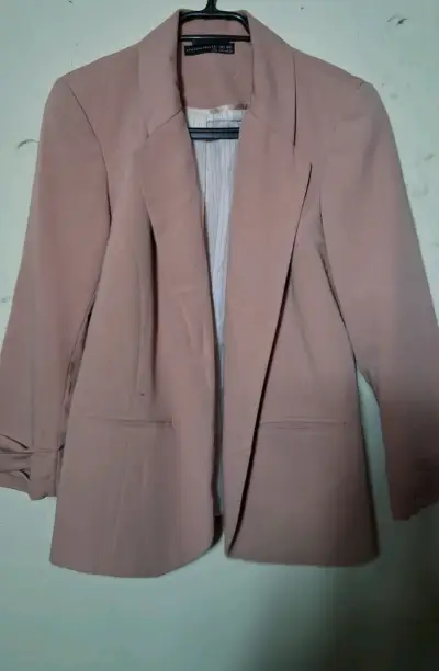 Blazer rosa elegante - miniatura 2