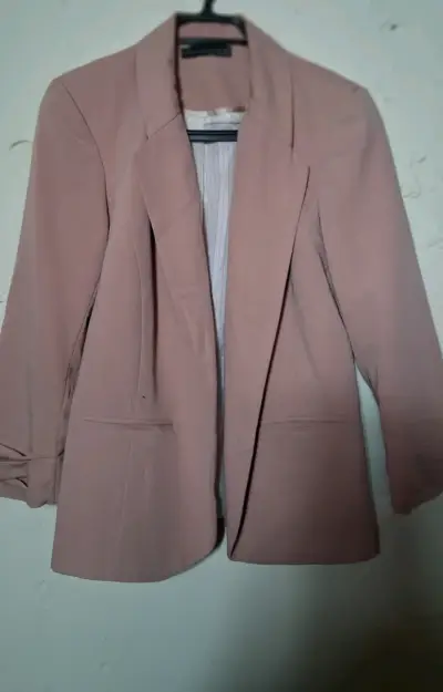 Blazer rosa elegante - miniatura 3