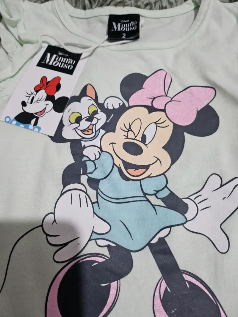 Conjunto poleras y jardinera mezclilla - 4