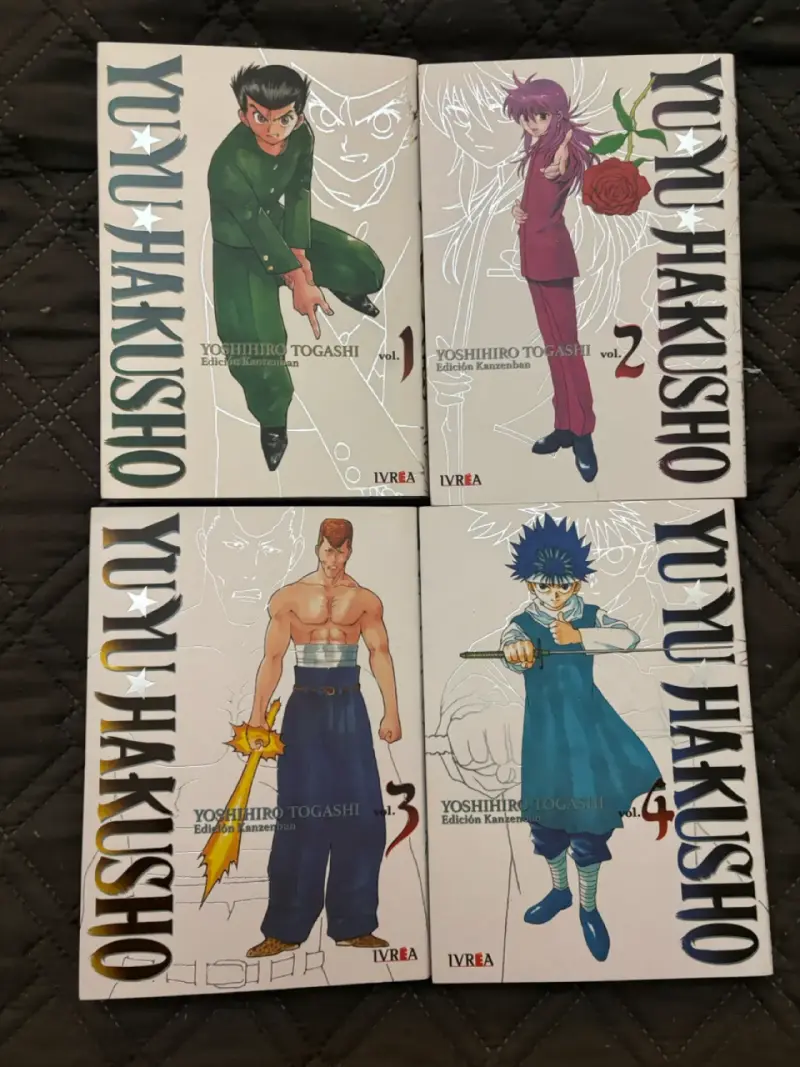 Colección Yu Yu Hakusho Vols. 1-4