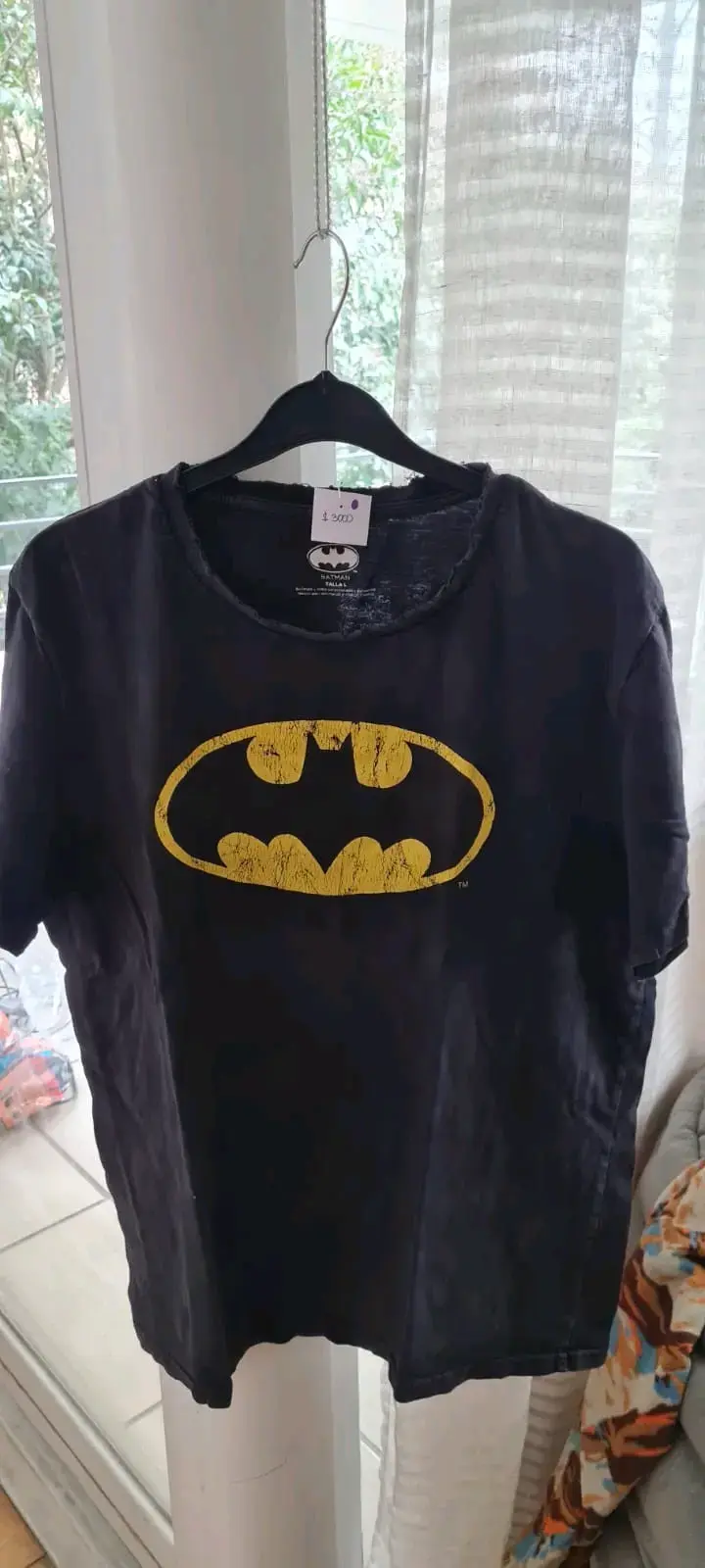 Polera negra Batman