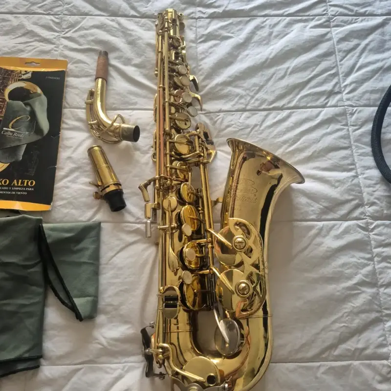 Saxofón alto con estuche - 4