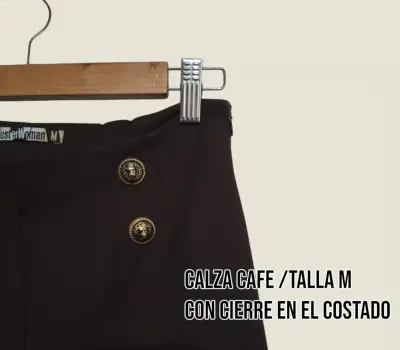 Calza café talle M - miniatura 2