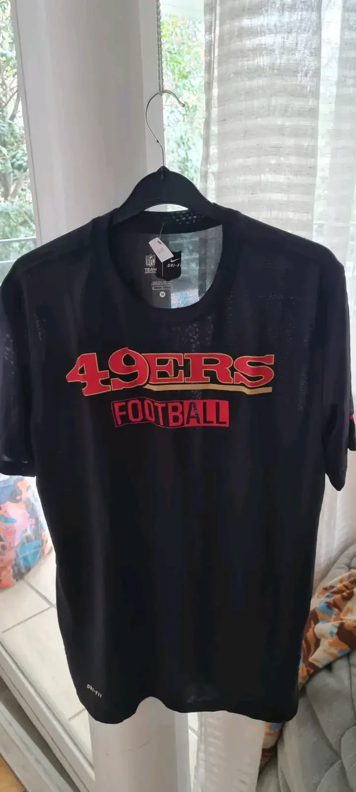 Polera NFL 49ers negra
