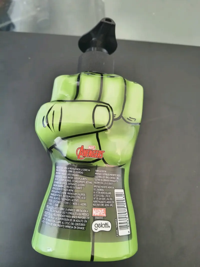 Jabón líquido Hulk 300 ml - 2